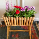 Rattan planter