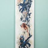 Pair of abstract paintings 60'