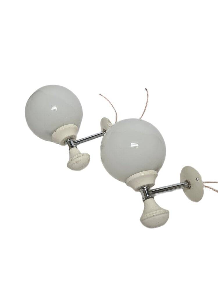 Art Deco sconces, Poland, 1970s, set of 2