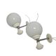 Art Deco sconces, Poland, 1970s, set of 2