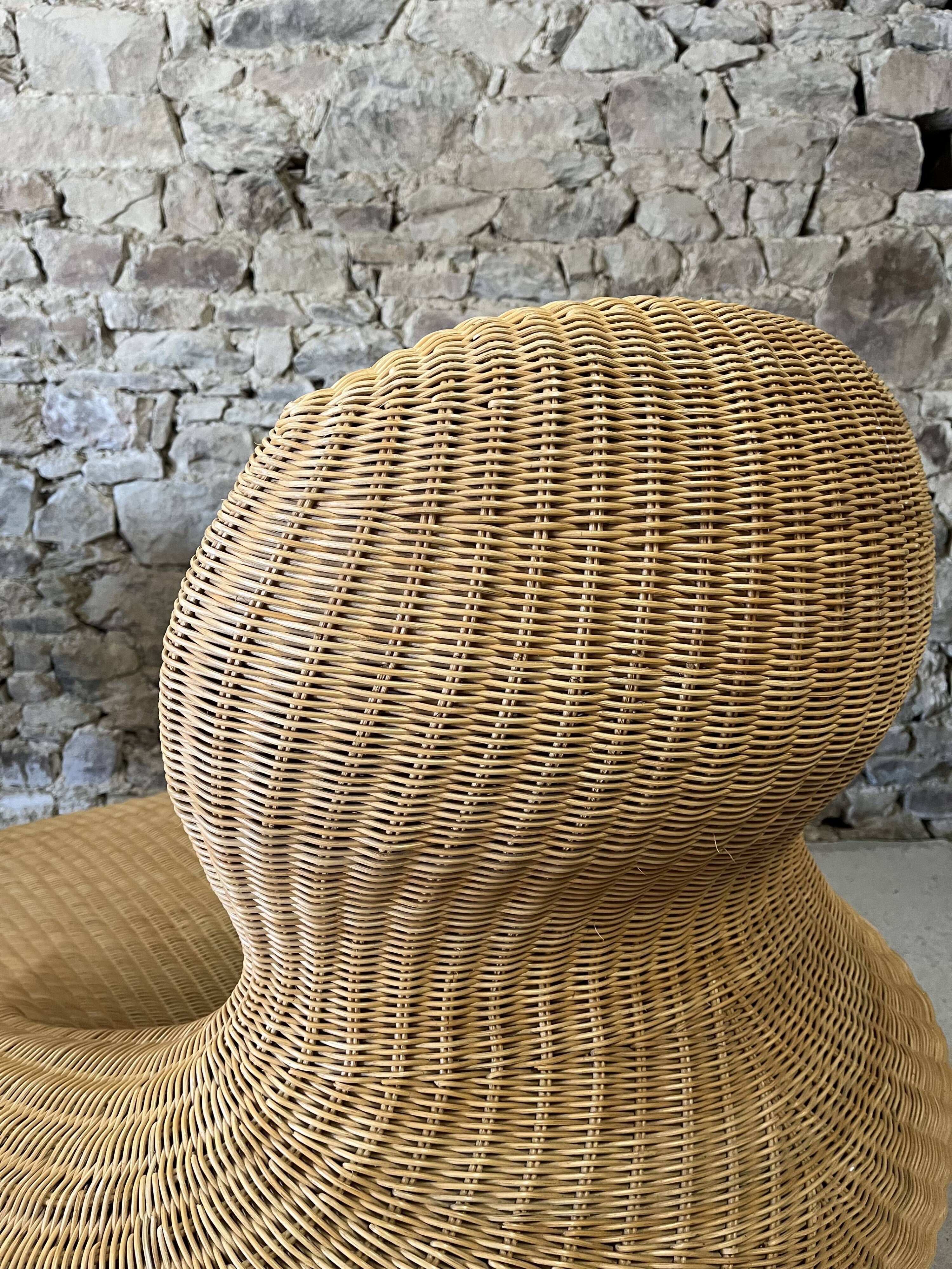 Wicker and rattan heater model Strovik by Carl Öjerstam for IKEA