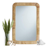 Handmade Rattan Mirror
