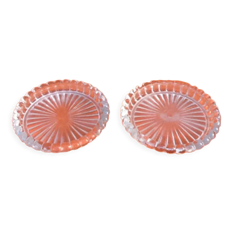 Set of 2 bottle coasters
