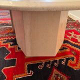 Travertine coffee table from the 70s-80s