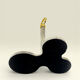 Elegant antique metal/brass condiment set