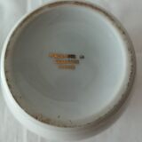 Snake porcelain sugar pot