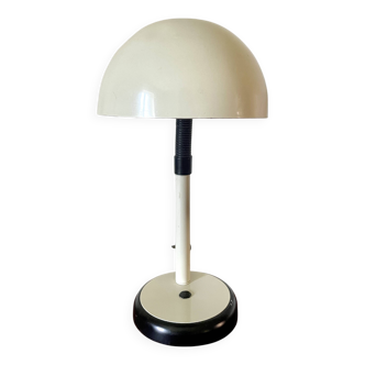 Lampe de bureau beige 1970