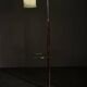 Czech Art Deco Adjustable Floor Lamp with Table, 1930s