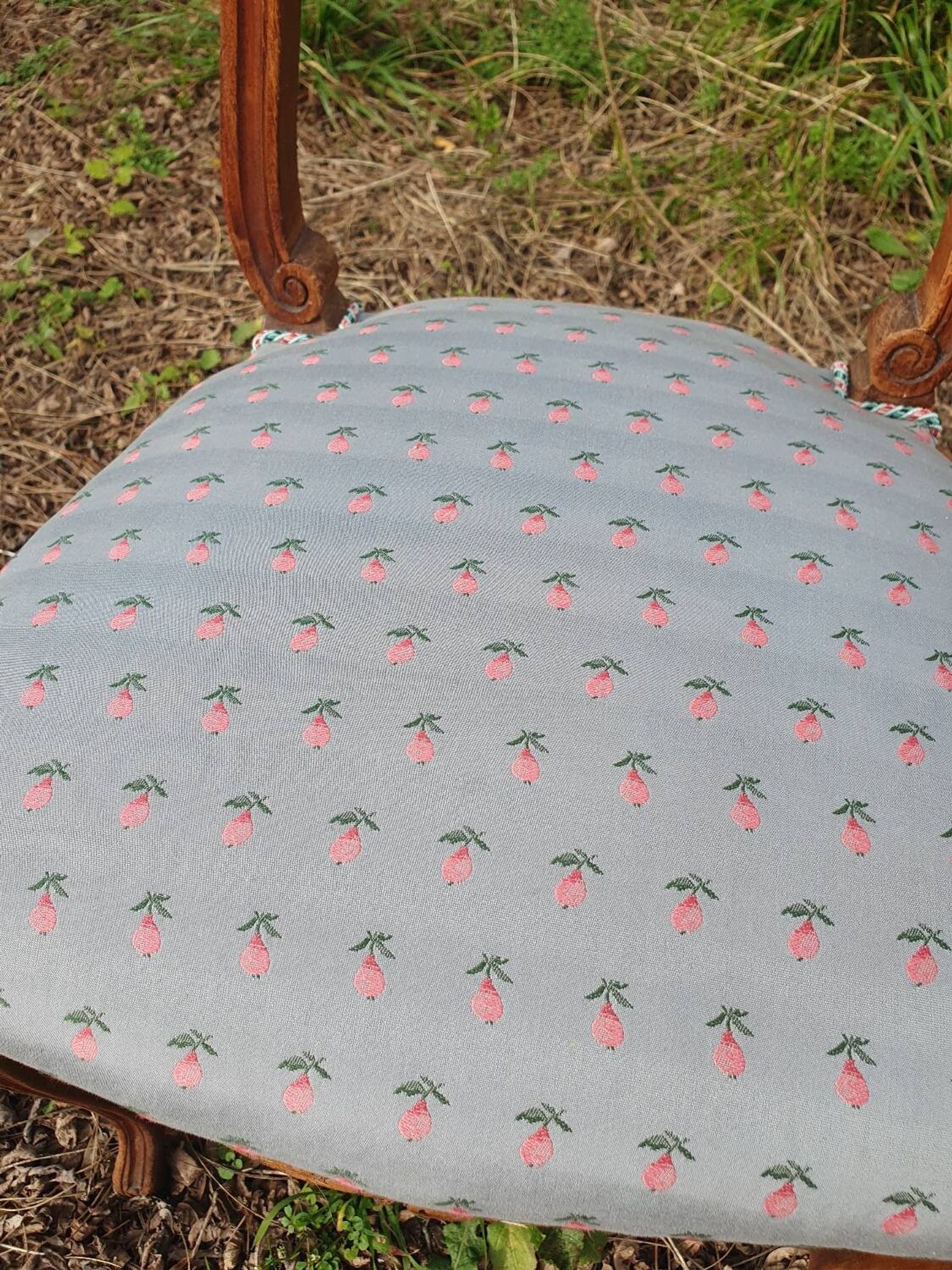 Paire de chaises Louis XV