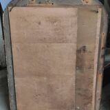 Antique small golden mirror louis philippe