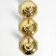 Set of three 1970s wall or ceiling lamps by Motoko Ishii for Staff Leuchten