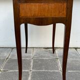 Hairdresser Louis XVI in marquetry and bronze