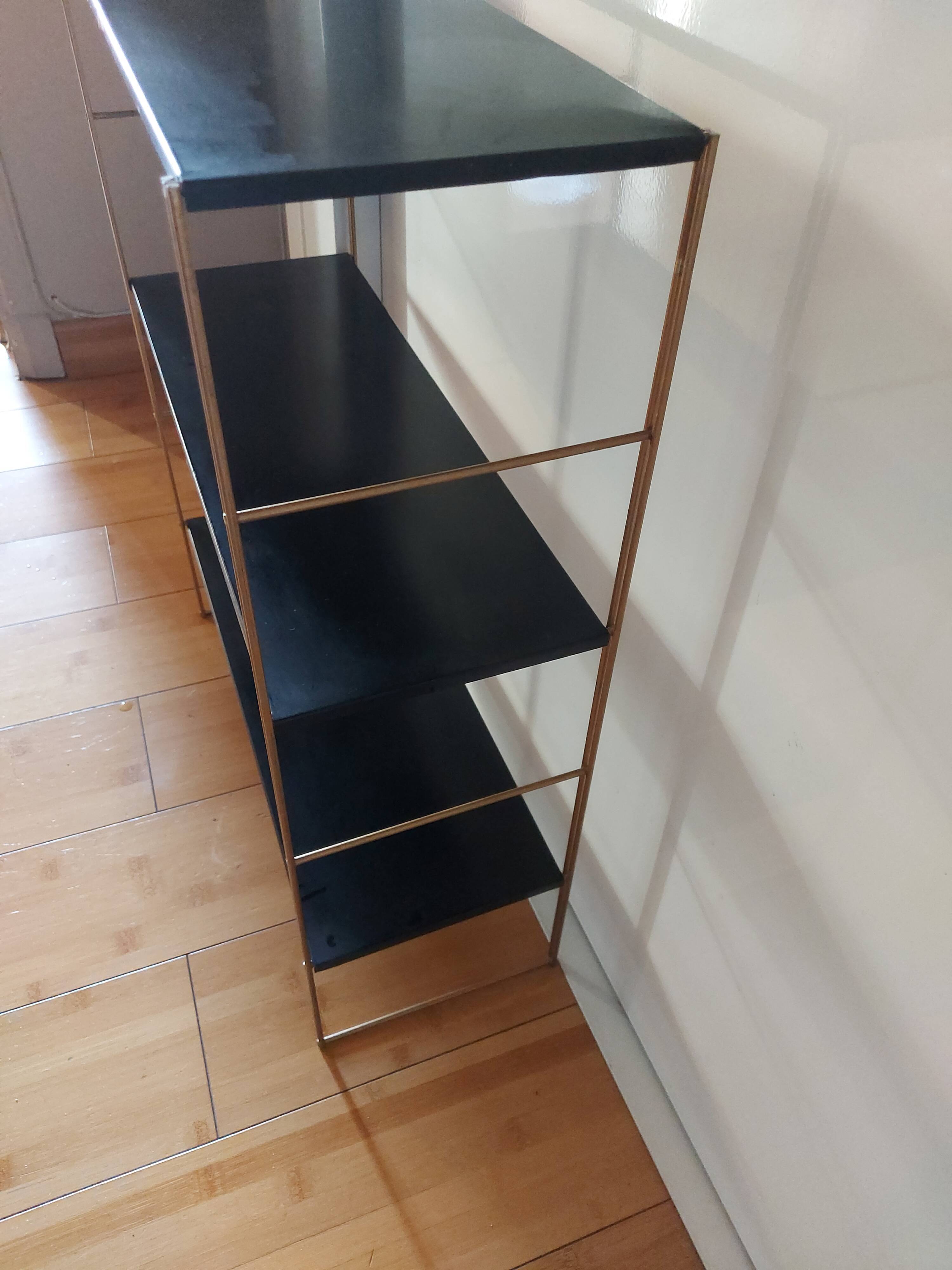 Vintage tomado, brass and metal floors