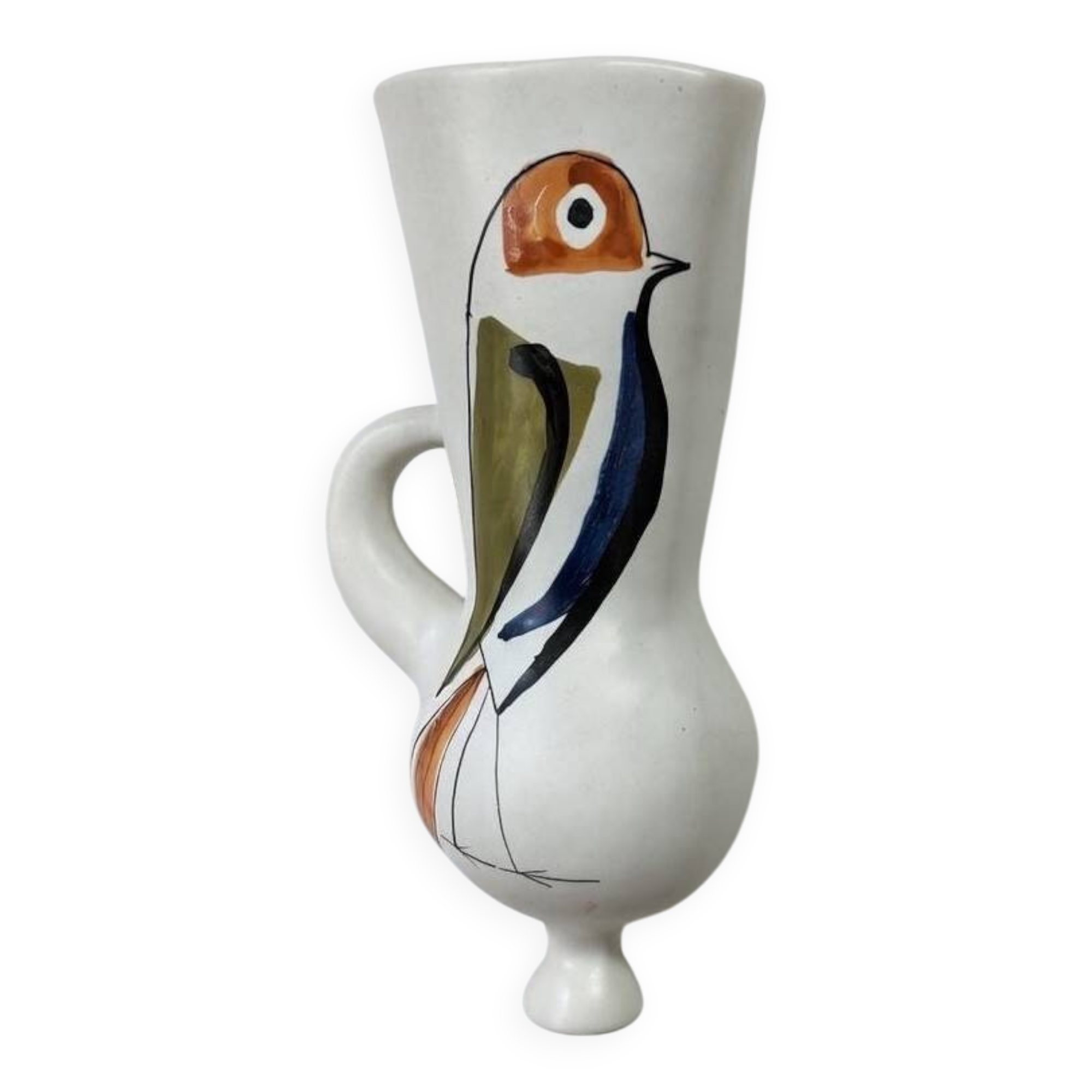 Roger Capron - rare mural vase