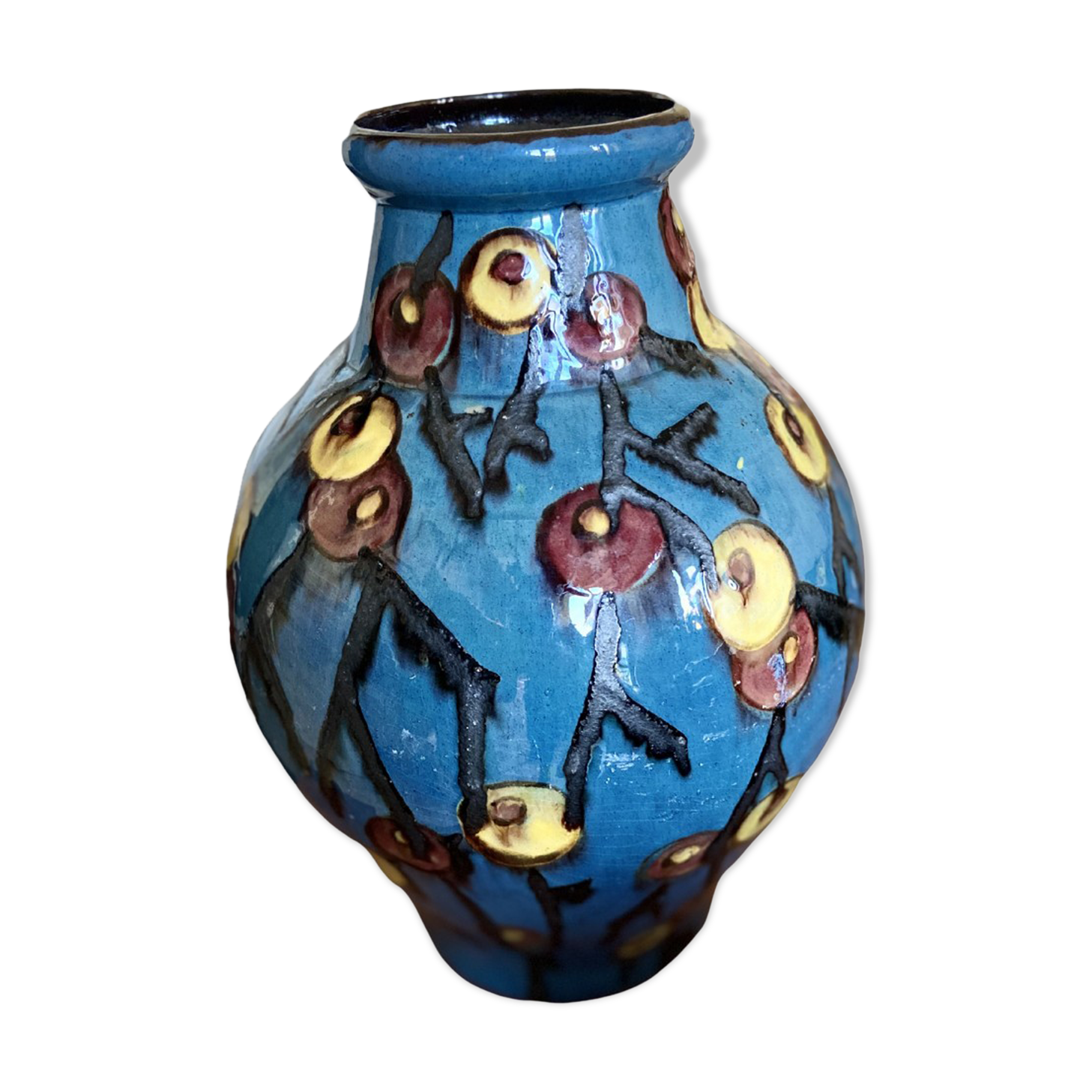 Vase signé Sispa époque art déco