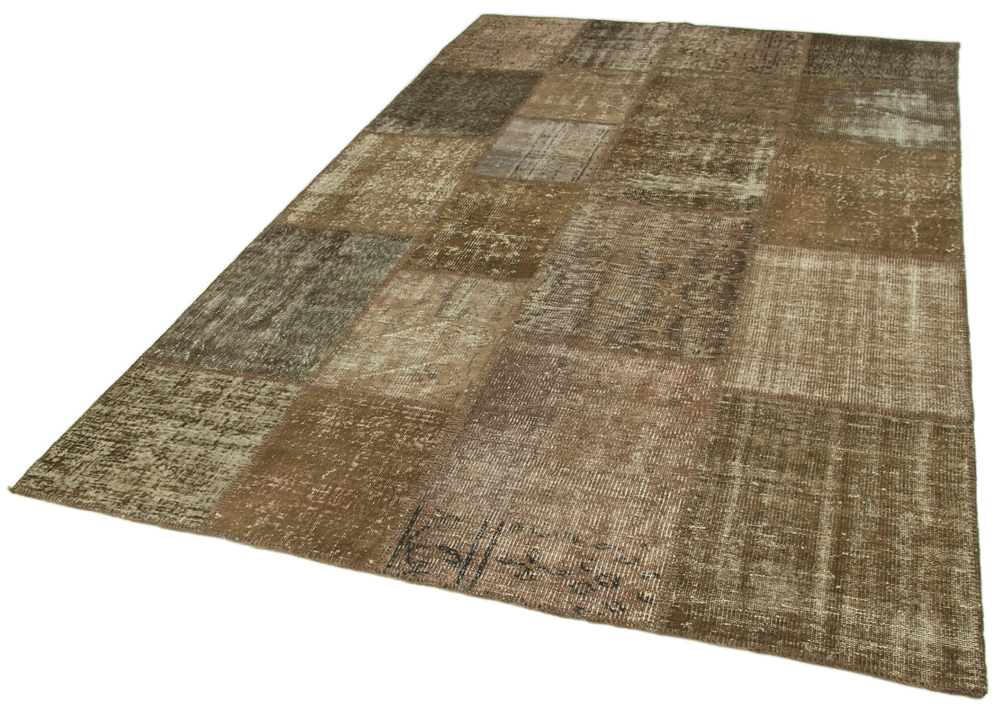 Handwoven oriental overdyed 200 cm x 298 cm