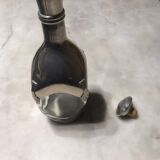 Glass and tin carafe