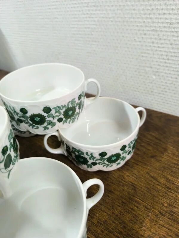 Bols à bouillon / soupe vintage Rosenthal Monbijou Giscard (x6)