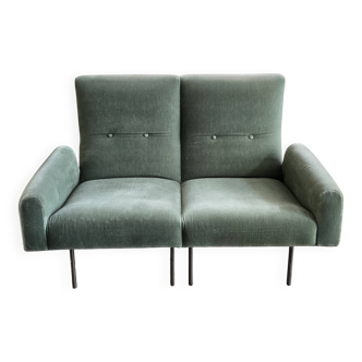 Vintage 2-seater sofa by Louis Paolozzi for Zol, 1950