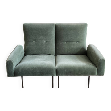 Vintage 2-seater sofa by Louis Paolozzi for Zol, 1950