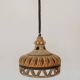Vintage ceramic pendant from Denmark, 1970s.