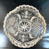 Vintage cut crystal vase