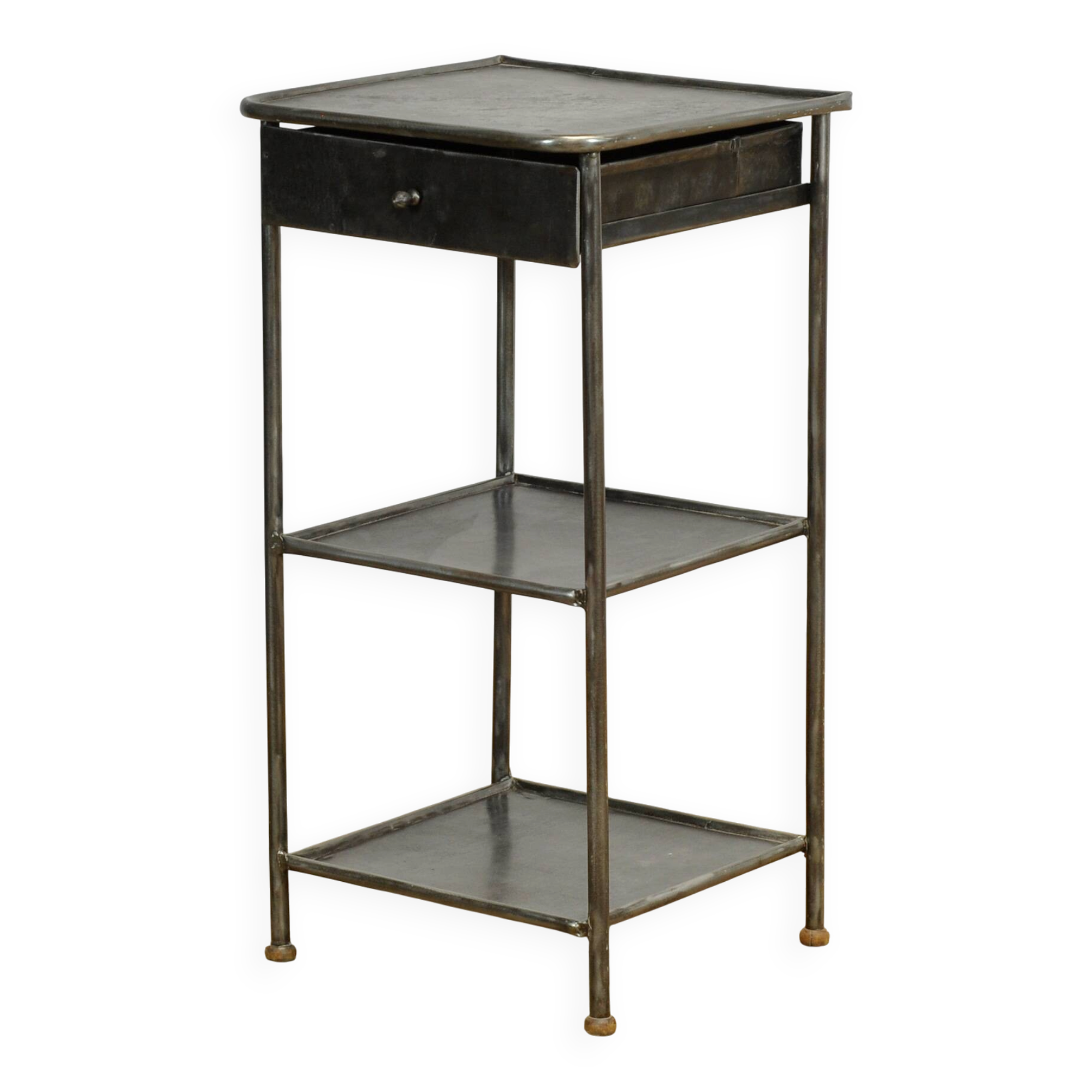 Iron bedside table, 1910s