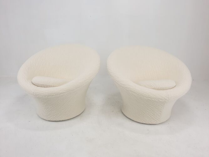 Set of 2 Mushroom armchairs by Pierre Paulin for Artifort