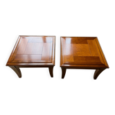 2 bouts de canapé en merisier Roche Bobois