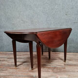 Table 6 legs directoire with mahogany extensions (nineteenth century)