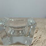 Glass ashtray 70s