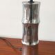 Vintage cast aluminum lamp 70s
