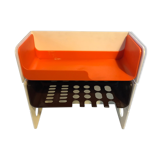 Modular bathroom shelf in plastic 70's