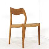 Ensemble de 6 Niels Otto Møller pour JL Møllers Møbelfabrik | modèle 71 - danois