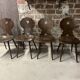 Wooden chairs