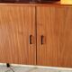 bibliothèque vintage scandinave teck