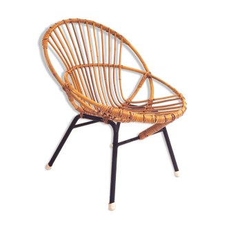 Chair rattan foot iron