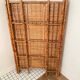 70's foldable bamboo shelf