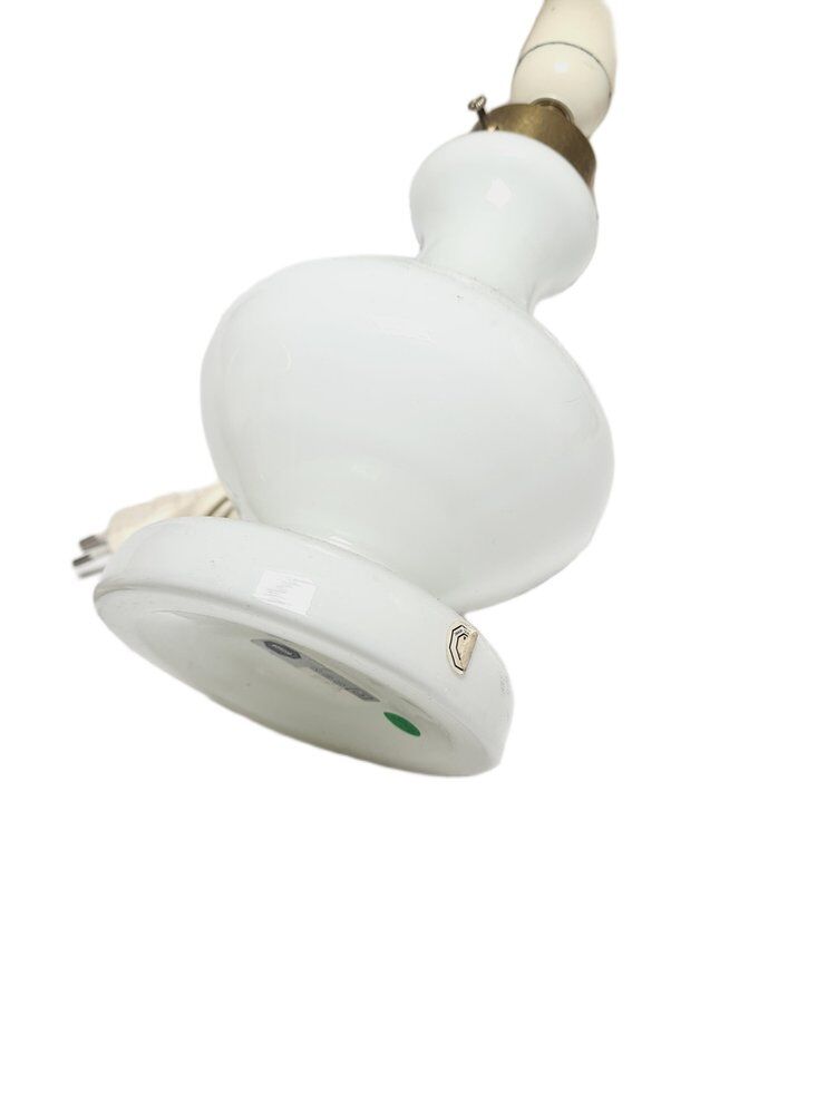 Classical bedside lamp from Holmegaard, Denmark, 1970s