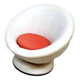 vintage design space age swivel ball chair