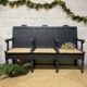 Renovated theatre bench