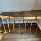 Tables gigogne anciennes- lot de 4 - vintage