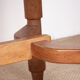 Large extendable dining table, 320 cm, in oak, Guillerme and Chambron.