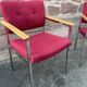 Pair of armchairs design Polsterstühle Röder & Söhne Frankfurt