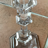 Bougeoir en cristal Baccarat par P Starck signé