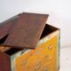 Antique chest painted in pine wood – China, circa 1930