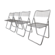 4 chaises Ted Net par Niels Gammelgaard pour Ikea