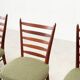 Set of four Danish dining chairs
