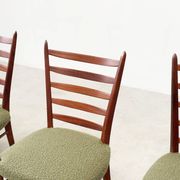 Ensemble de quatre chaises de salle à manger danoises