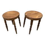 2 vintage Baumann Scandinavian stools